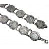 Pulsera lisa moneda