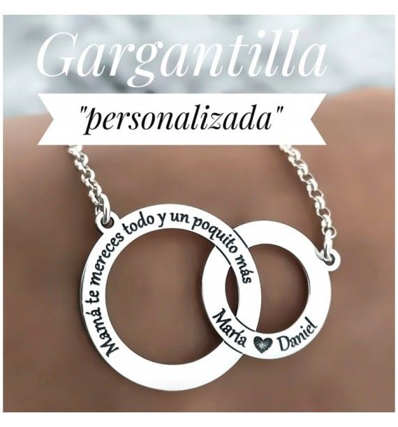 Gargantilla mamá te mereces todo