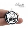 Colgante mamá disco