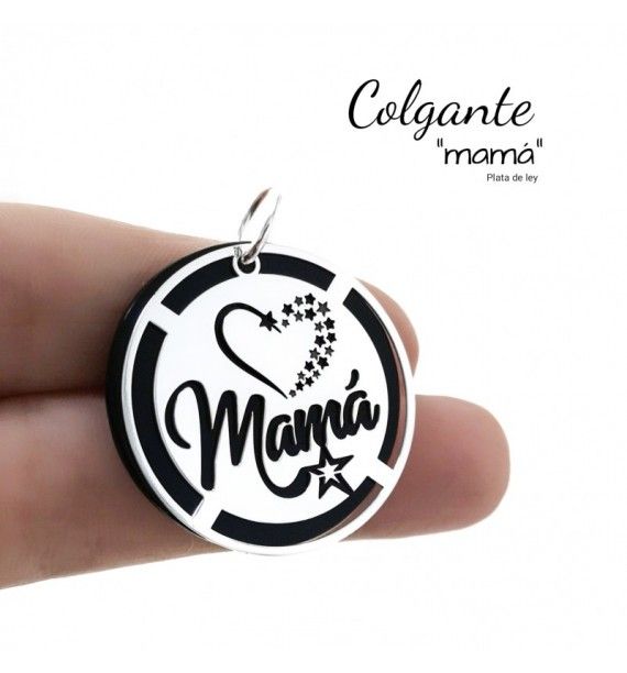 Colgante mamá disco
