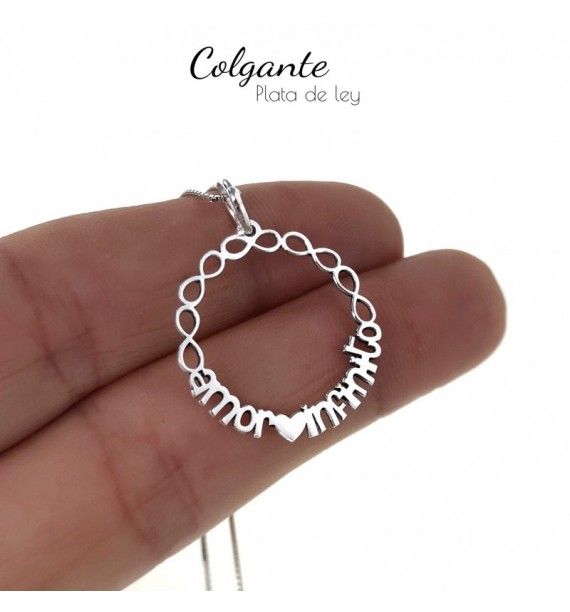 Colgante amor infinito