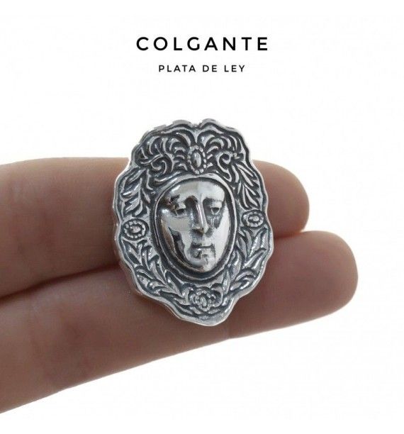 Colgante rostro Virgen del Rocío