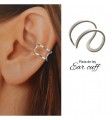 Ear cuff (Medio par)