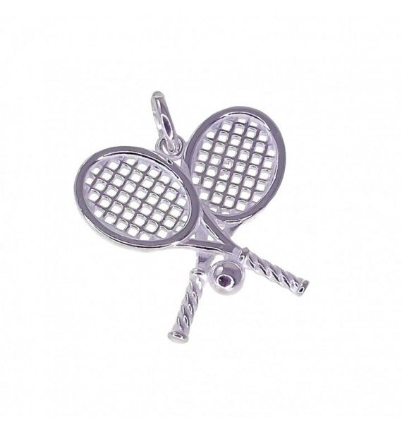 Colgante raqueta tenis