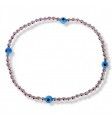 Pulsera elástica ojo turco