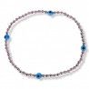 Pulsera elástica ojo turco