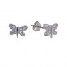 Pendiente mariposa