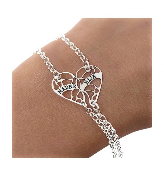 Pulsera doble madre e hija