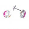 Pendiente infantil donut