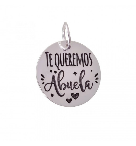 Colgante Te quiero abuela