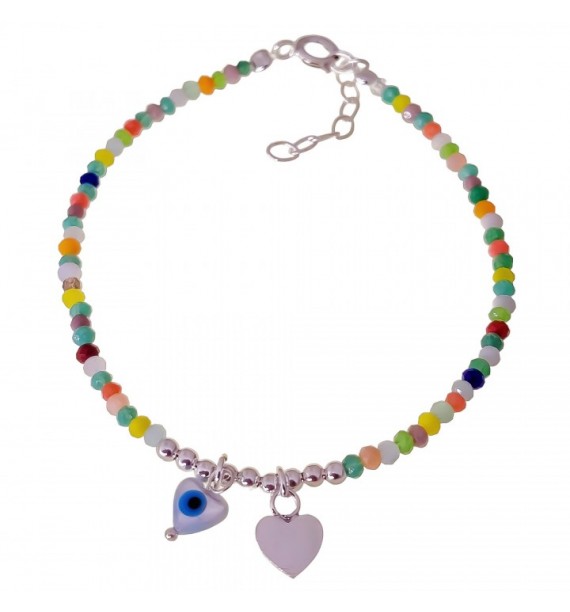 Pulsera color corazón