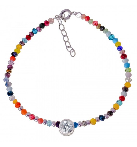Pulsera color circonita