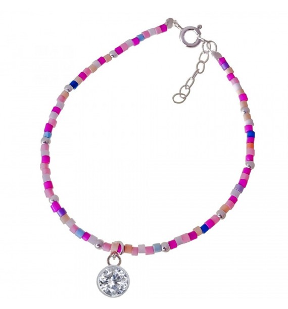 Pulsera piedra circonita