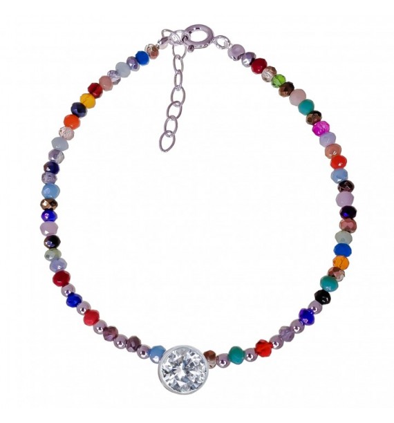 Pulsera piedra circonita