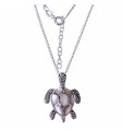 Gargantilla tortuga nácar