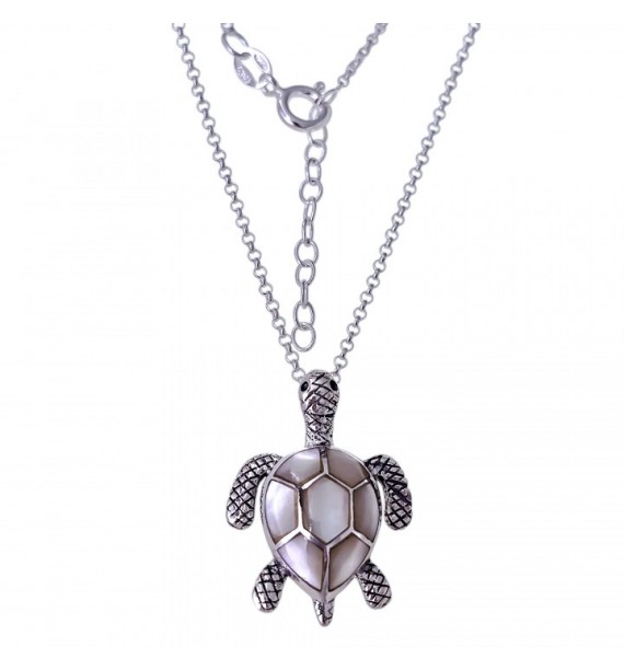 Gargantilla tortuga nácar