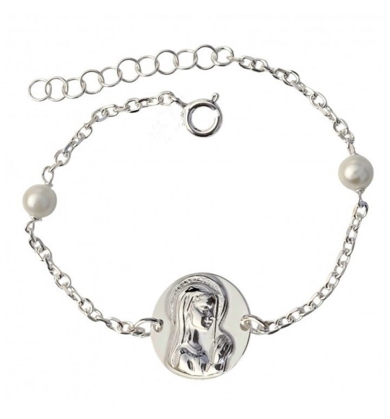 Pulsera comunión Virgen niña