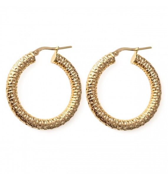 Aros plata 925 chapados e oro