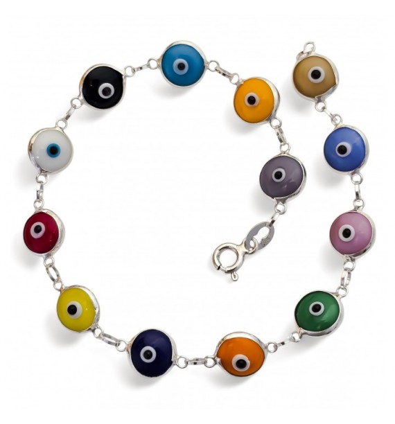 Pulsera Ojos Turcos Multicolor