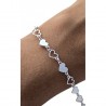 Pulsera corazones