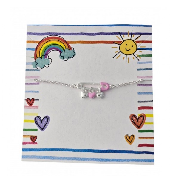 Pulsera infantil imperdible