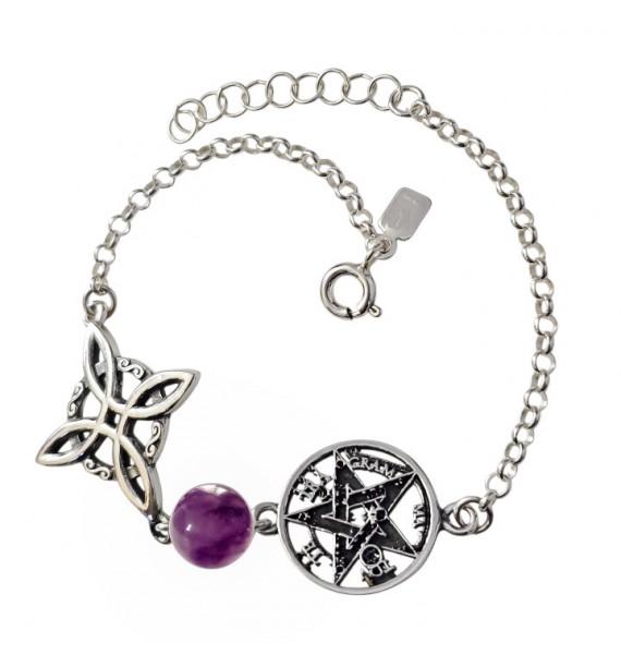 Pulsera doble protección piedra natural