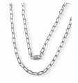 Cadena 60 cm forzada alargada