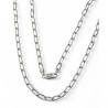 Cadena 60 cm forzada alargada