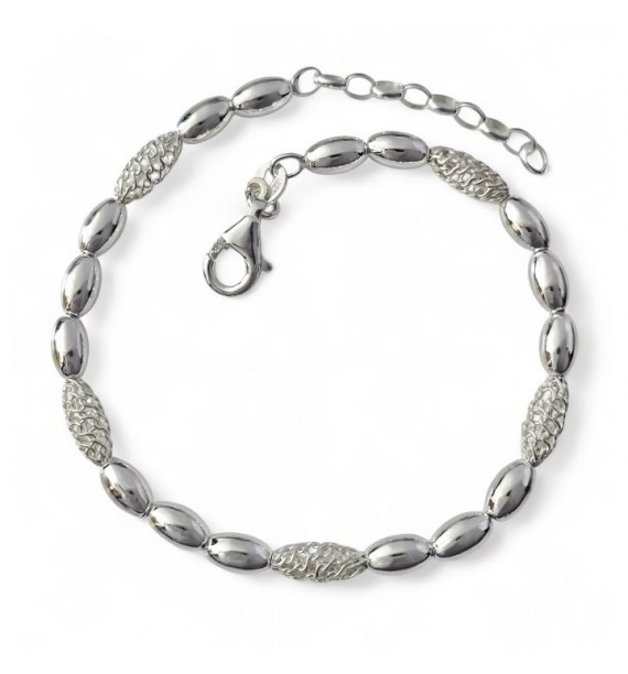 Pulsera toneles filigrana
