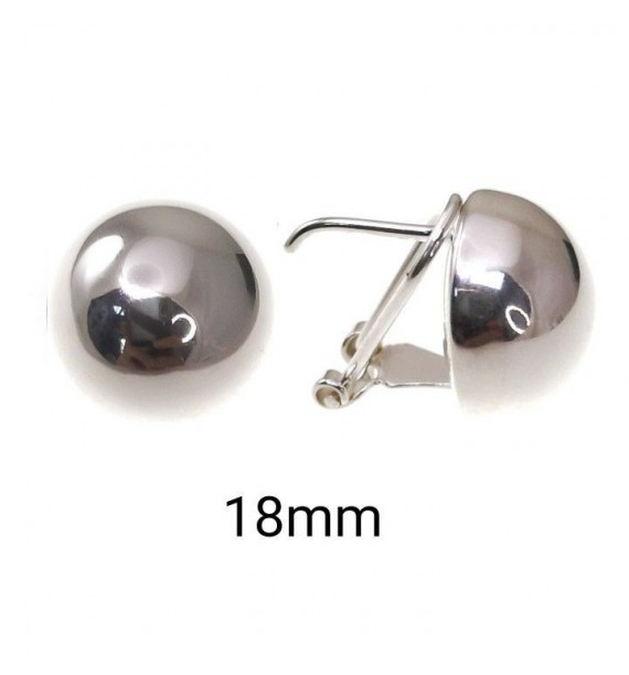 Pendiente liso m/b omega 18mm