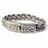 Pulsera trenzada oxidada