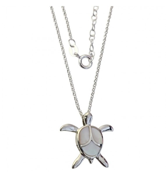 Gargantilla tortuga nácar