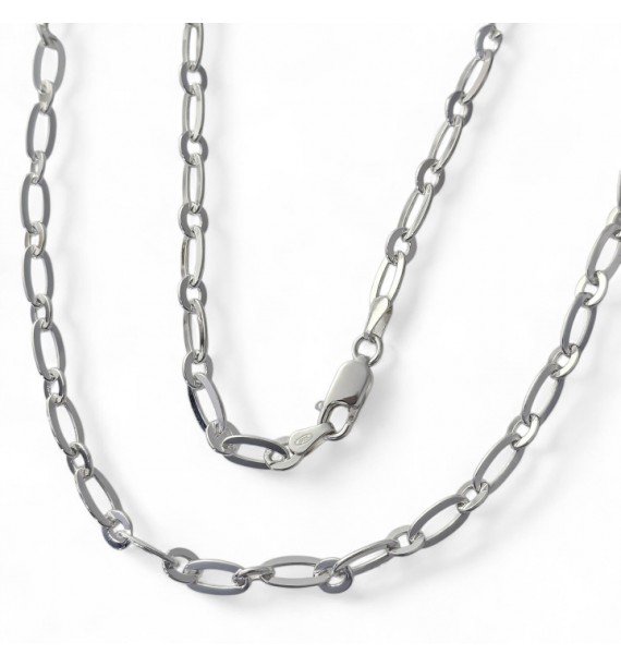Cadena 60 cm forzada plana