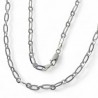 Cadena 60 cm forzada plana