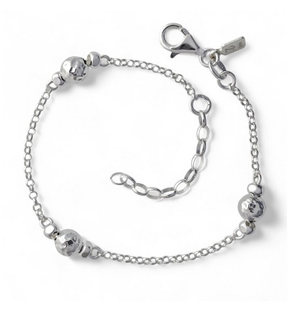 Pulsera rolo bolas