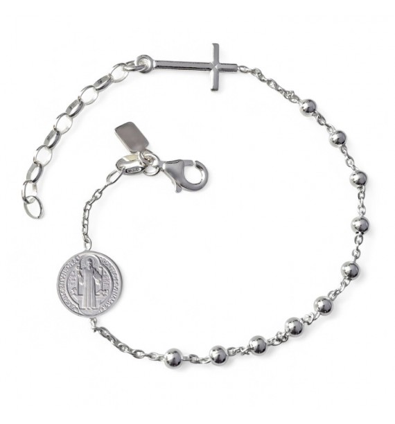 Pulsera San Benito rosario