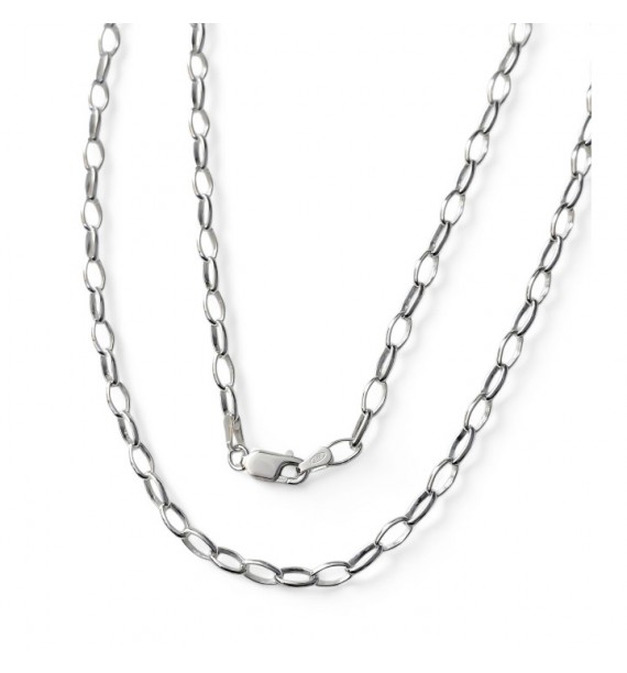 Cadena 60 cm rolo ovalado