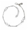 Pulsera corazones palitos
