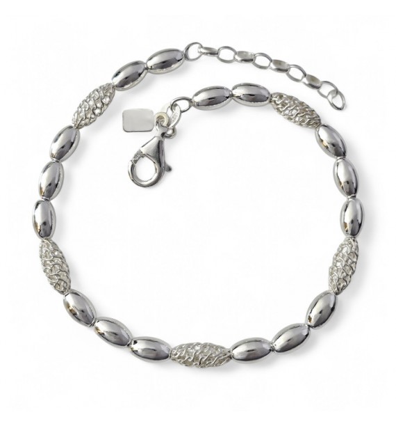Pulsera toneles filigrana