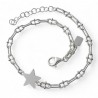 Pulsera eslabones estrella