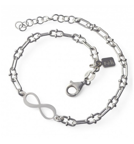 Pulsera eslabones infinito