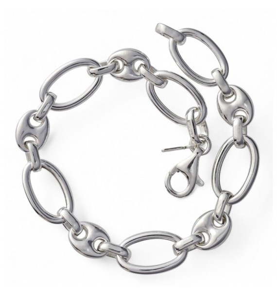 Pulsera calabrote asas huecas