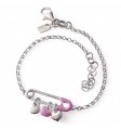 Pulsera infantil imperdible