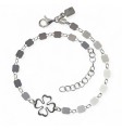 Pulsera chapitas trébol