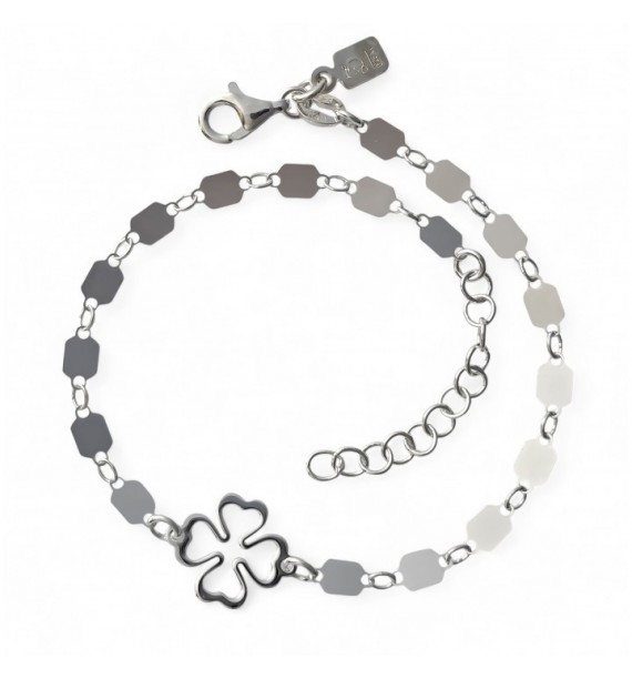 Pulsera chapitas trébol