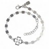 Pulsera chapitas trébol