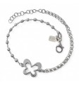 Pulsera doble cadena mariposa