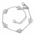 Pulsera mariposas caladas