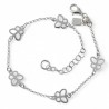 Pulsera mariposas caladas