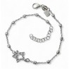 Pulsera estrella combinada cuadrados